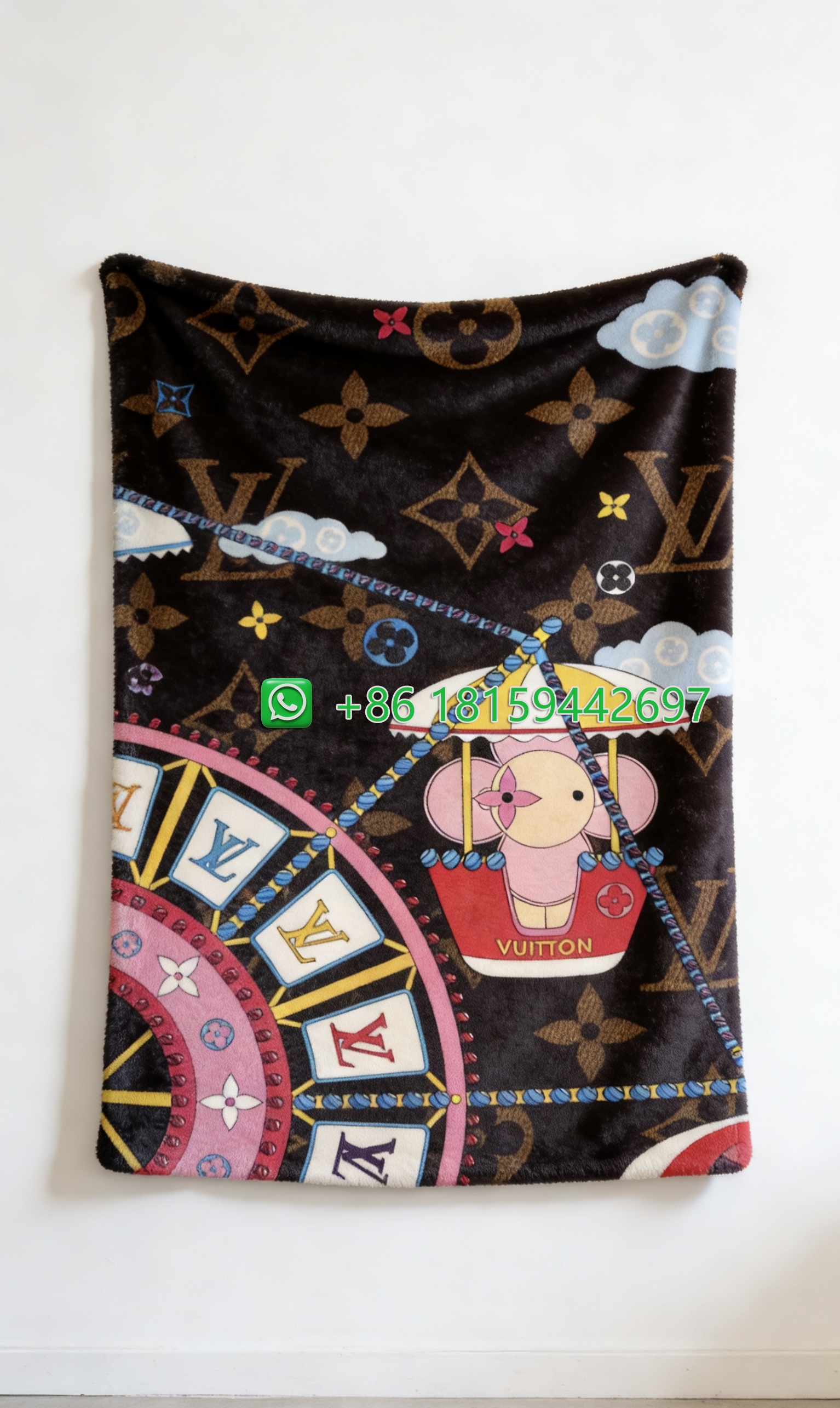 Louis Vuitton Throw Blankets